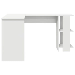Scrivania Angolare con Storage Bianco 140 x 113.5 x 75 cm 869554