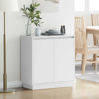 Credenza con porta Bianco 71 x 34.5 x 75 cm Legno multistrato 869642