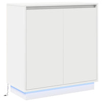 Credenza con porta Bianco 71 x 34.5 x 75 cm Legno multistrato 869642