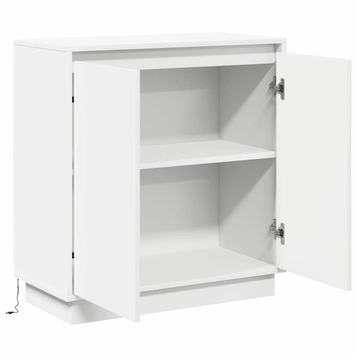 Credenza con porta Bianco 71 x 34.5 x 75 cm Legno multistrato 869642