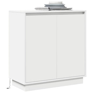 Credenza con porta Bianco 71 x 34.5 x 75 cm Legno multistrato 869642