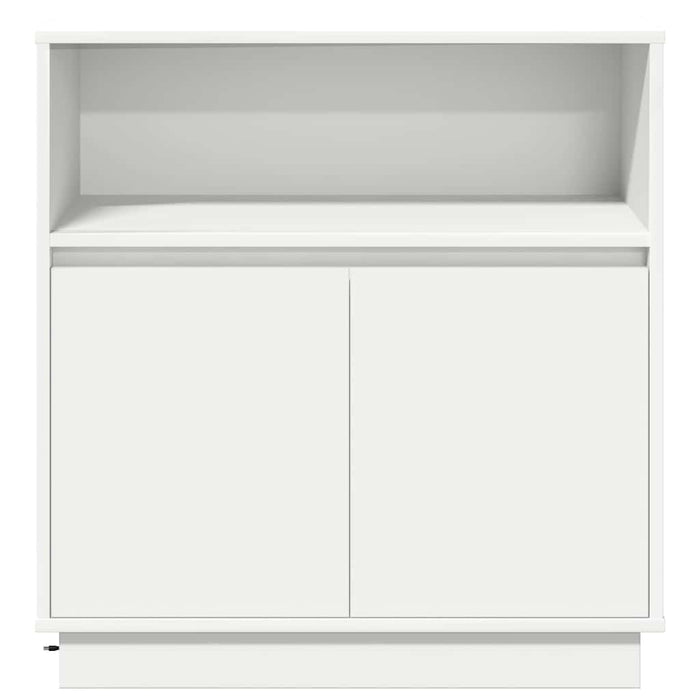 Credenza con LED Bianco 71 x 34.5 x 75 cm Legno multistrato 869650