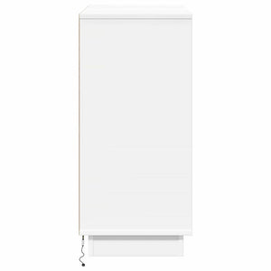 Credenza con LED Bianco 71 x 34.5 x 75 cm Legno multistrato 869650