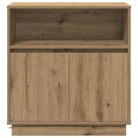 Credenza con LED rovere artigianale 71 x 34.5 x 75 cm 869657