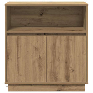 Credenza con LED rovere artigianale 71 x 34.5 x 75 cm 869657