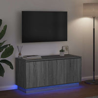 Mobile TV-Credenza TV-Console TV Grigio Sonoma 100 x 38 x 49 cm Legno multistrato