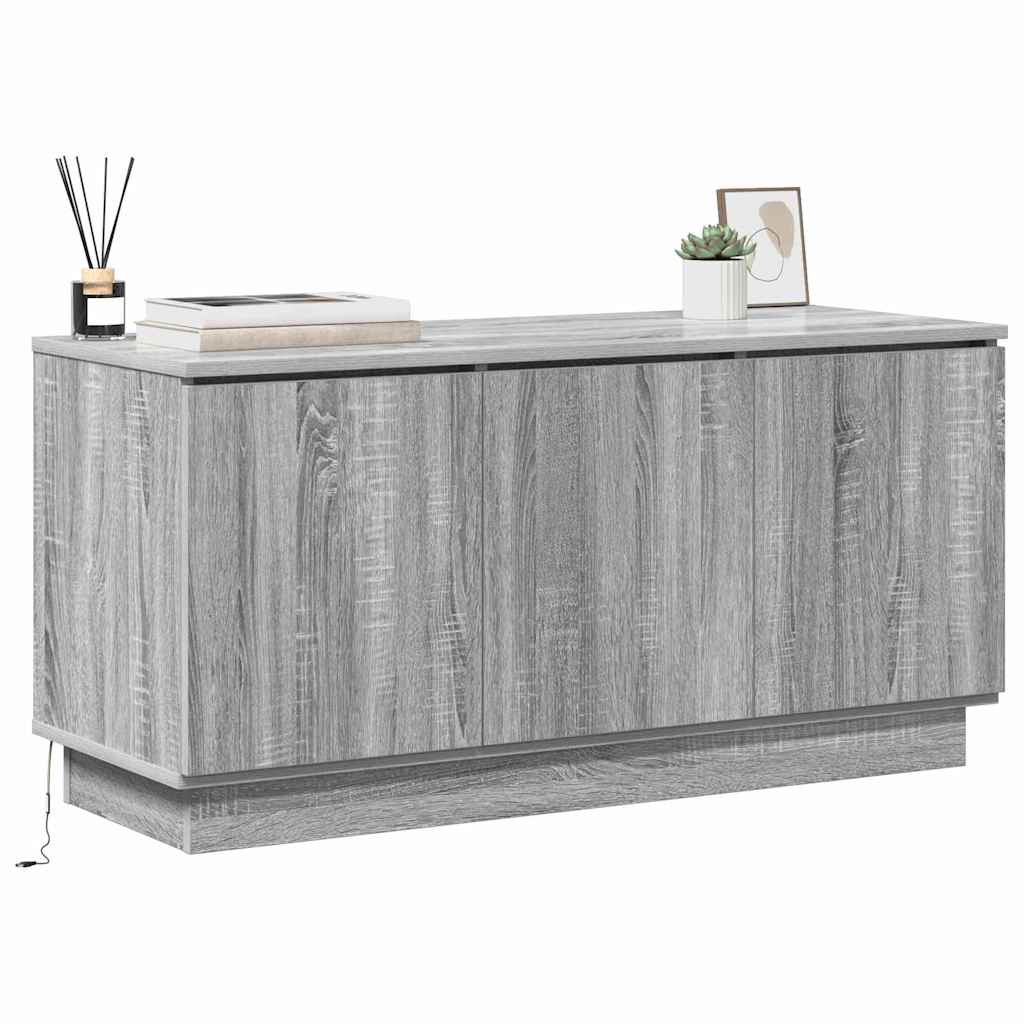 Mobile TV-Credenza TV-Console TV Grigio Sonoma 100 x 38 x 49 cm Legno multistrato