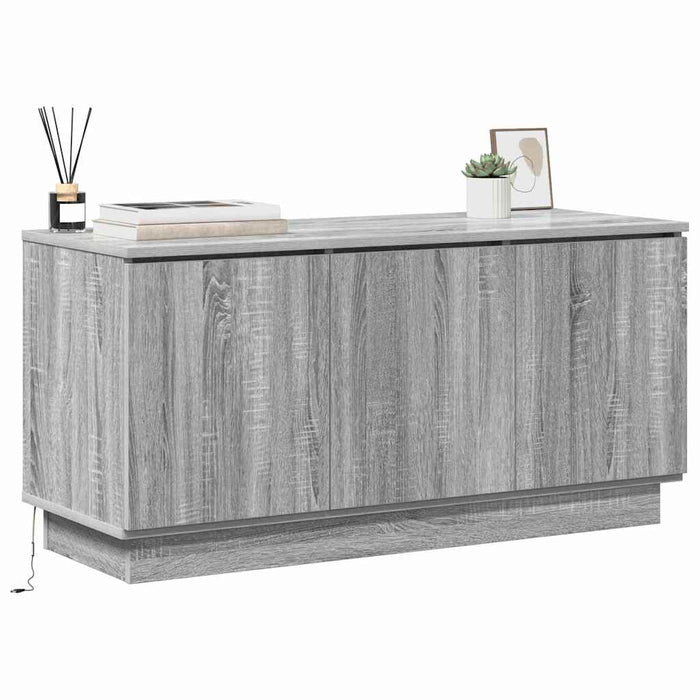 Mobile TV-Credenza TV-Console TV Grigio Sonoma 100 x 38 x 49 cm Legno multistrato