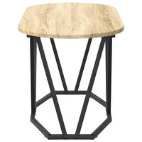 Tavolino da Caffè rovere sonoma 80 x 40 x 40,5 cm 869691