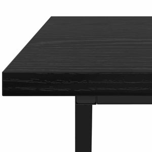 Tavolino da salotto Rovere nero 100 x 50 x 40 cm 869708