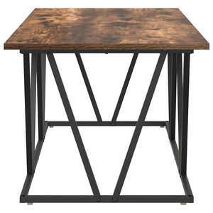 Tavolino da Salotto-Tavolino da soggiorno-Tavolo Rovere fum¨¦ 100 x 50 x 40 cm