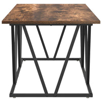 Tavolino da salotto Rovere fumo 100 x 50 x 40 cm 869710