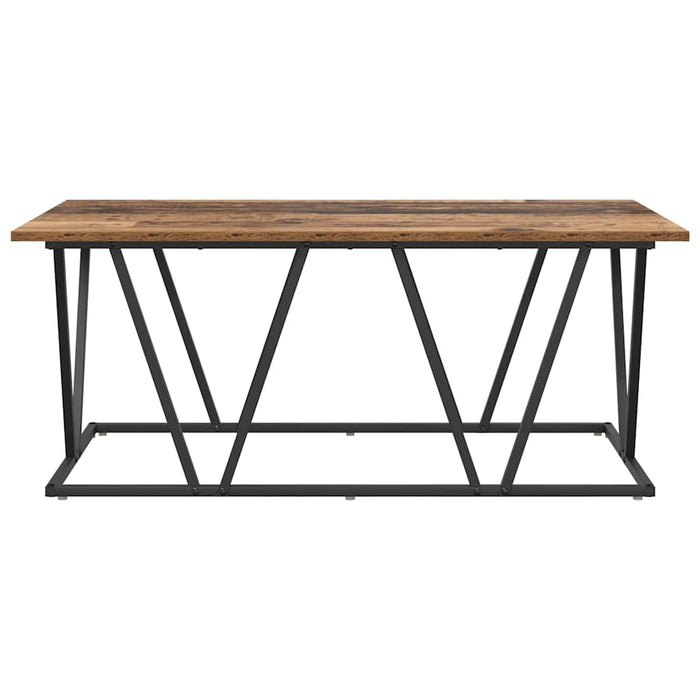 Tavolino da Salotto-Tavolino da soggiorno-Tavolo Legno vecchio 100 x 50 x 40 cm