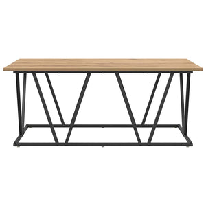 Tavolino da salotto rovere artigianale 100 x 50 x 40 cm 869713