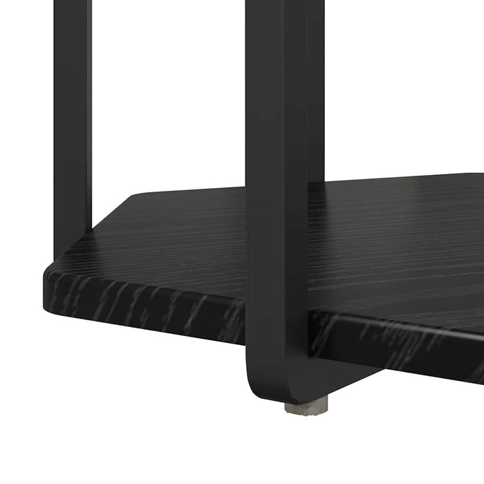 Set tavolini 2 pcs Rovere nero 50 x 50 x 50.5 cm 869714