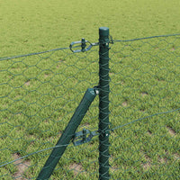 Recinzione con pali. Verde 0.6 x 10 m Acciaio rivestito in PVC 3352630
