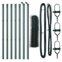 Recinzione con pali. Verde 0.6 x 10 m Acciaio rivestito in PVC 3352630