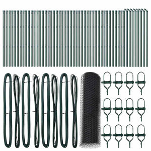 Recinzione con pali. Grigio 0.4 x 100 m 3352869