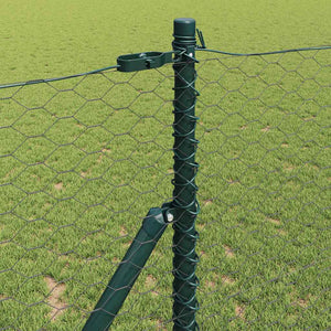 Recinzione con pali. Grigio 1.2 x 100 m 3352891