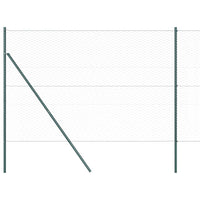 Recinzione con pali. Grigio 1.5 x 100 m 3352897