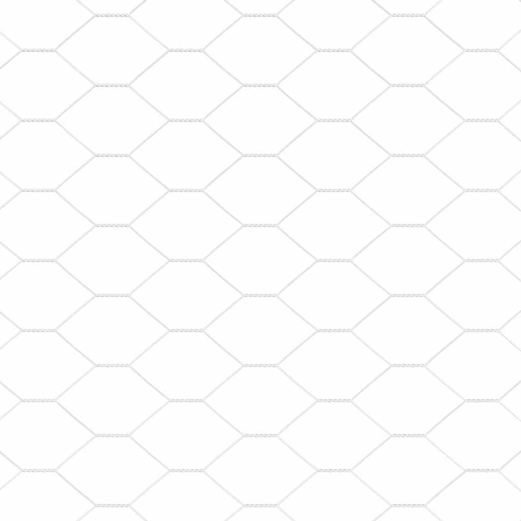 Recinzione con pali. Argento 0.5 x 10 m 3352908