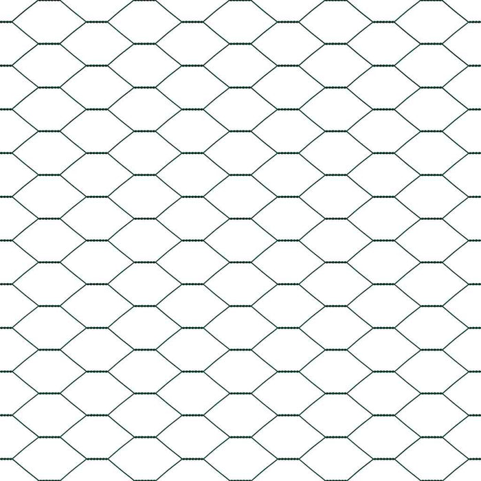 Recinzione con pali. Verde 1.2 x 50 m Acciaio rivestito in PVC 3353135