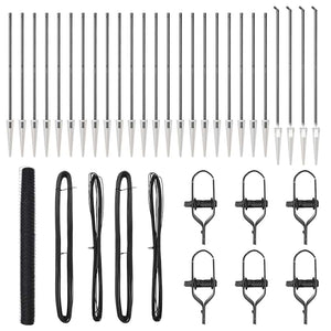 Recinto Esagonale  Grigio 1,5x50 m Acciaio 3353285