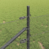 Recinzione con pali. Grigio 0.4 x 100 m 3353291