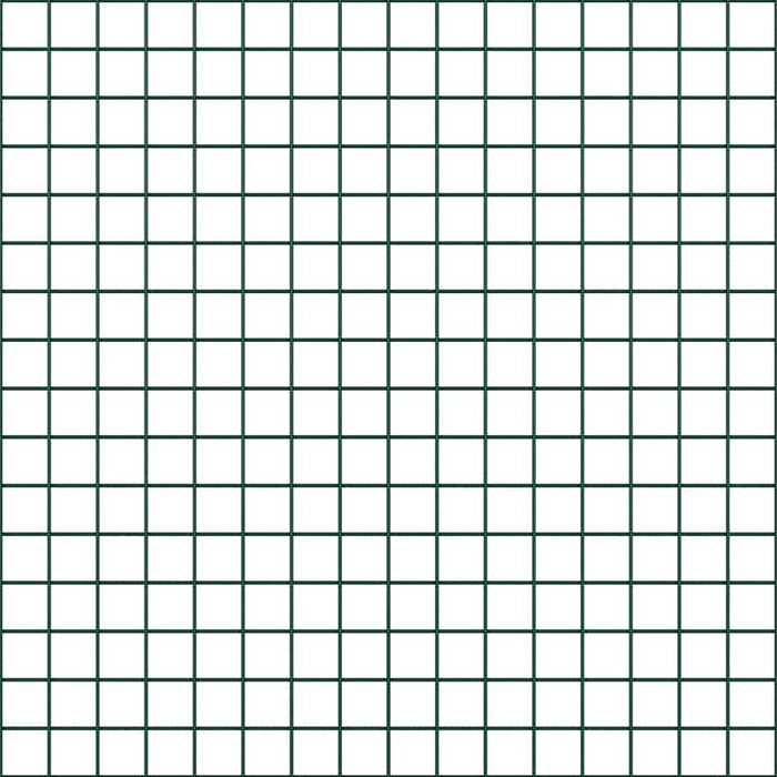 Recinzione con pali. Verde 1.2 x 10 m Acciaio 3351695