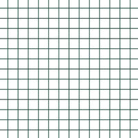 Recinzione con pali. Verde 1.2 x 10 m Acciaio 3351696