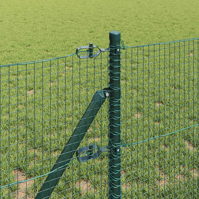 Recinzione con pali. Verde 0.6 x 25 m Acciaio 3351719