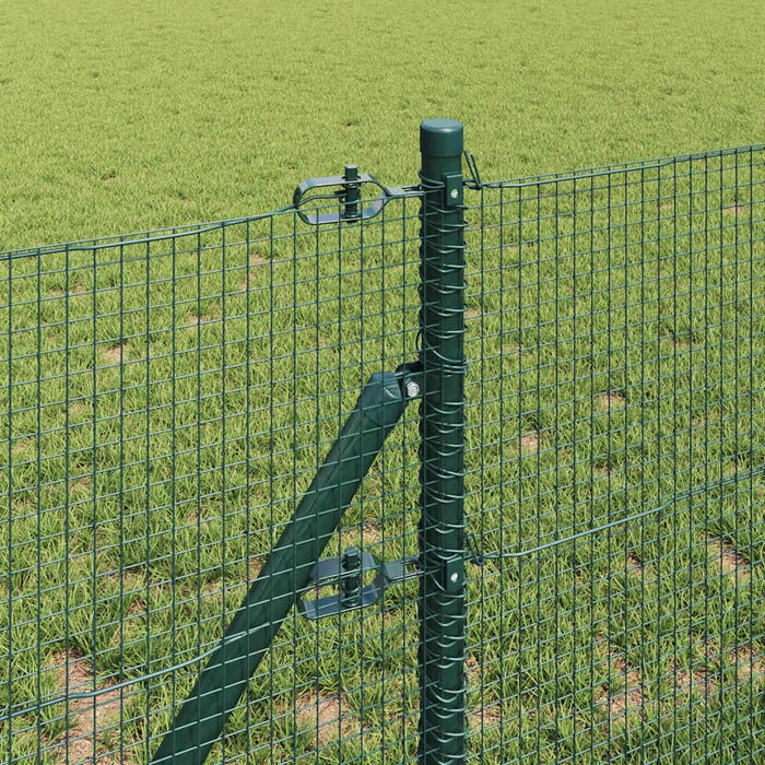 Recinzione con pali. Verde 0.5 x 50 m Acciaio 3351749
