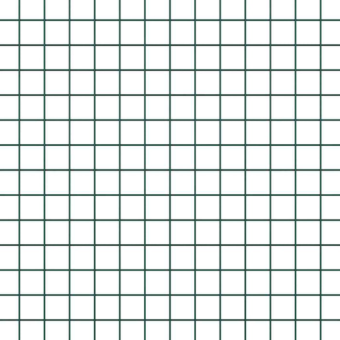 Recinzione con pali. Verde 1.2 x 50 m Acciaio 3351766