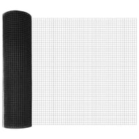 Recinzione con pali. Grigio 0.4 x 10 m Acciaio 3351792