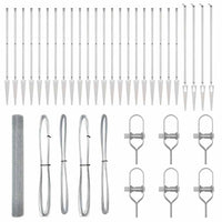 Recinzione con pali. Argento 1.4 x 50 m Acciaio 3352007