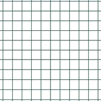 Recinzione con pali. Verde 1.6 x 10 m Acciaio 3352063