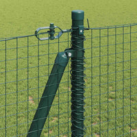 Recinzione con pali. Verde 1.2 x 50 m Acciaio 3352477