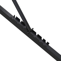 Panca per pesi Nero 131 x 41 x 110 cm Acciaio 42007903