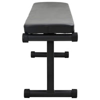 Panca Peso Pieghevole Nero 109 x 29 x 42 cm Acciaio 42007905