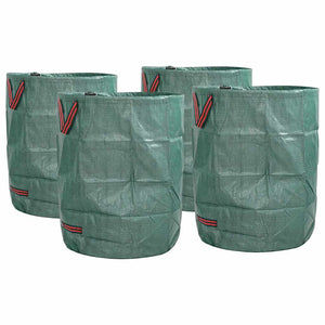 Sacchi per Rifiuti da Giardino 4 pcs Verde 66 x 66 x 83.5 cm 42008103