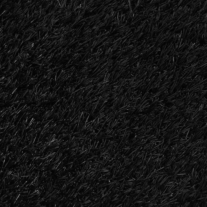 Erba artificiale Nero 5 x 1 m Polipropilene 42006436