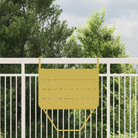 Tavolo Appeso da Balcone Oro 60 x 39 x 65 cm Acciaio 42008076