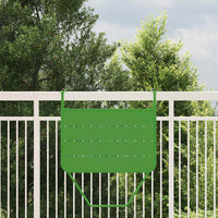 Tavolo Appeso da Balcone Verde 60 x 39 x 65 cm Acciaio 42008077