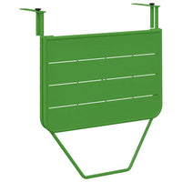 Tavolo Appeso da Balcone Verde 60 x 39 x 65 cm Acciaio 42008077