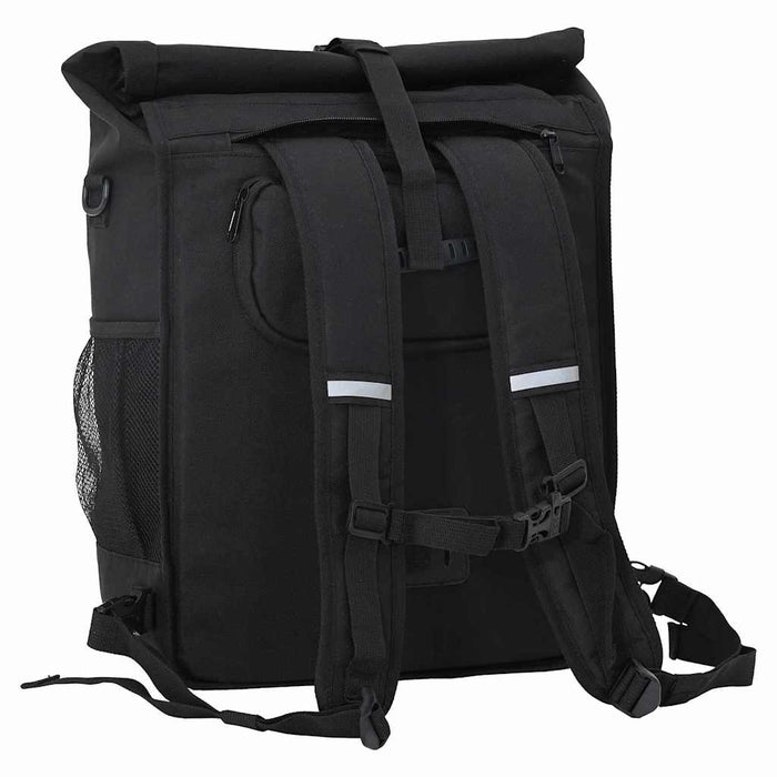 Borsa per bici  per portapacchi 25 L Nera 33x16x48 cm 42008086