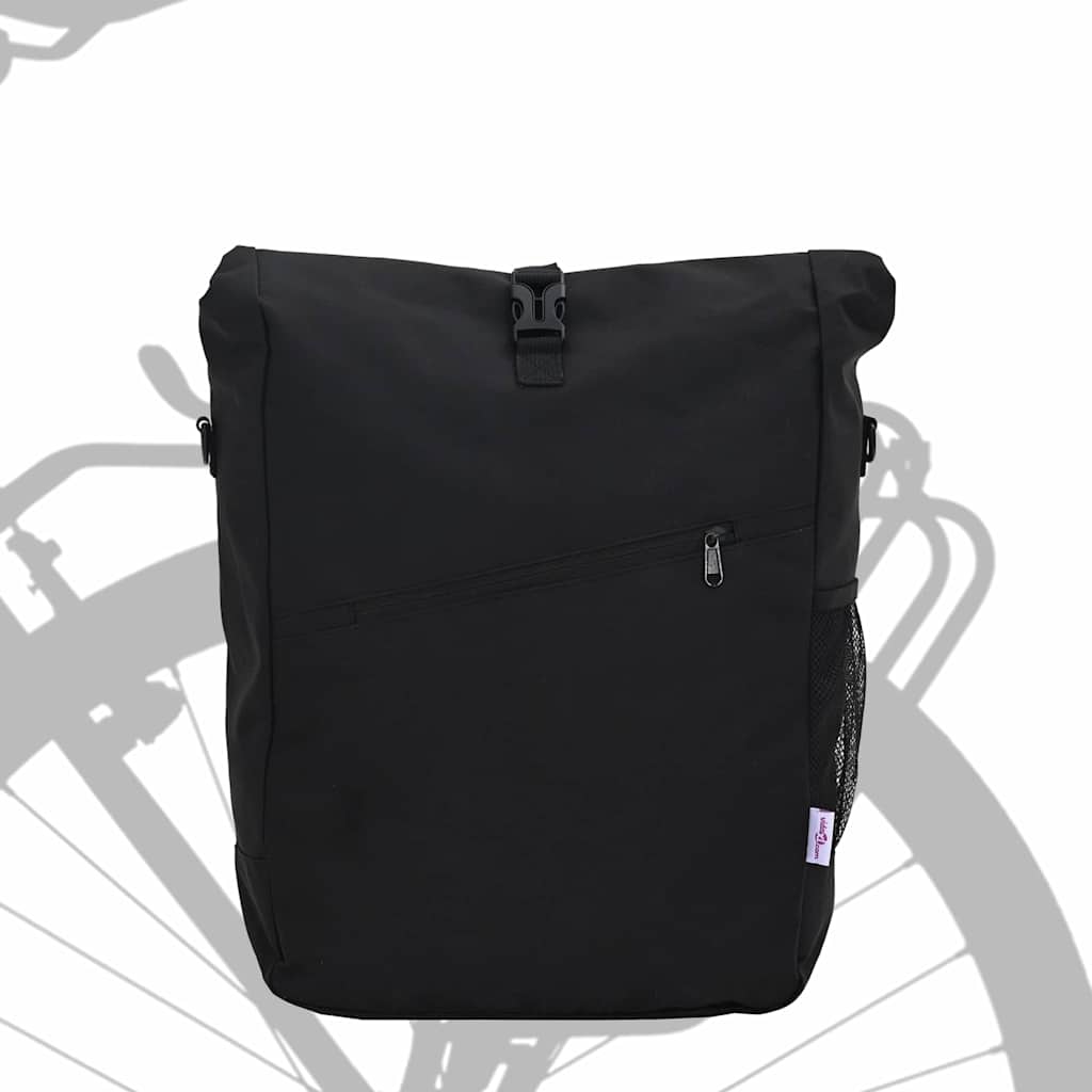 Borsa per bici  per portapacchi 25 L Nera 33x16x48 cm 42008086