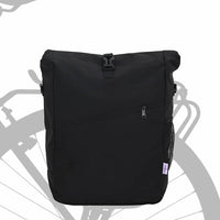 Borsa per bici  per portapacchi 25 L Nera 33x16x48 cm 42008086