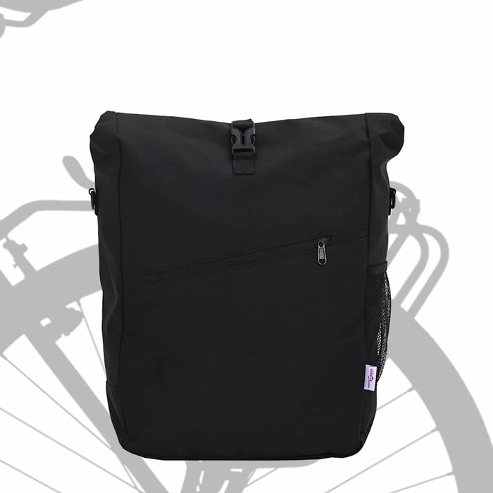 Borsa per bici  per portapacchi 25 L Nera 33x16x48 cm 42008086