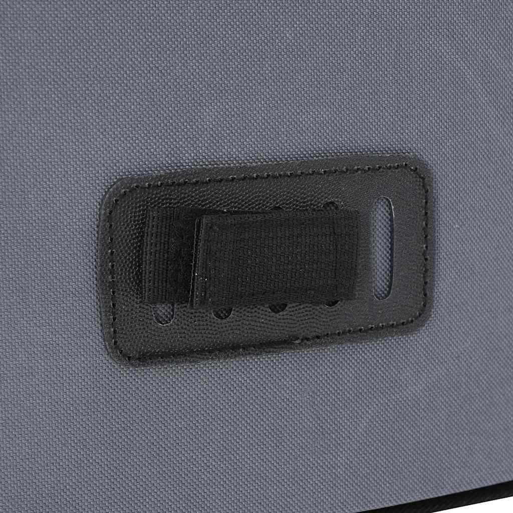 Borsa per Bici  per Portapacchi 25 L Grigia 33x16x48 cm 42008087