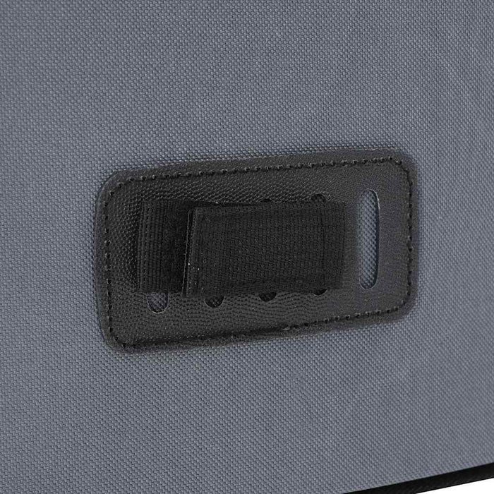 Borsa per Bici  per Portapacchi 25 L Grigia 33x16x48 cm 42008087